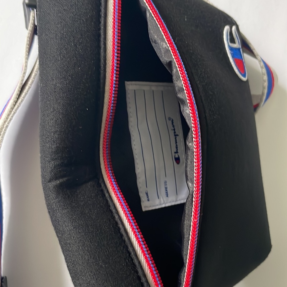 CHAMPION  Black Belt bag, Fanny pack, extended strap. - Picture 4 of 7